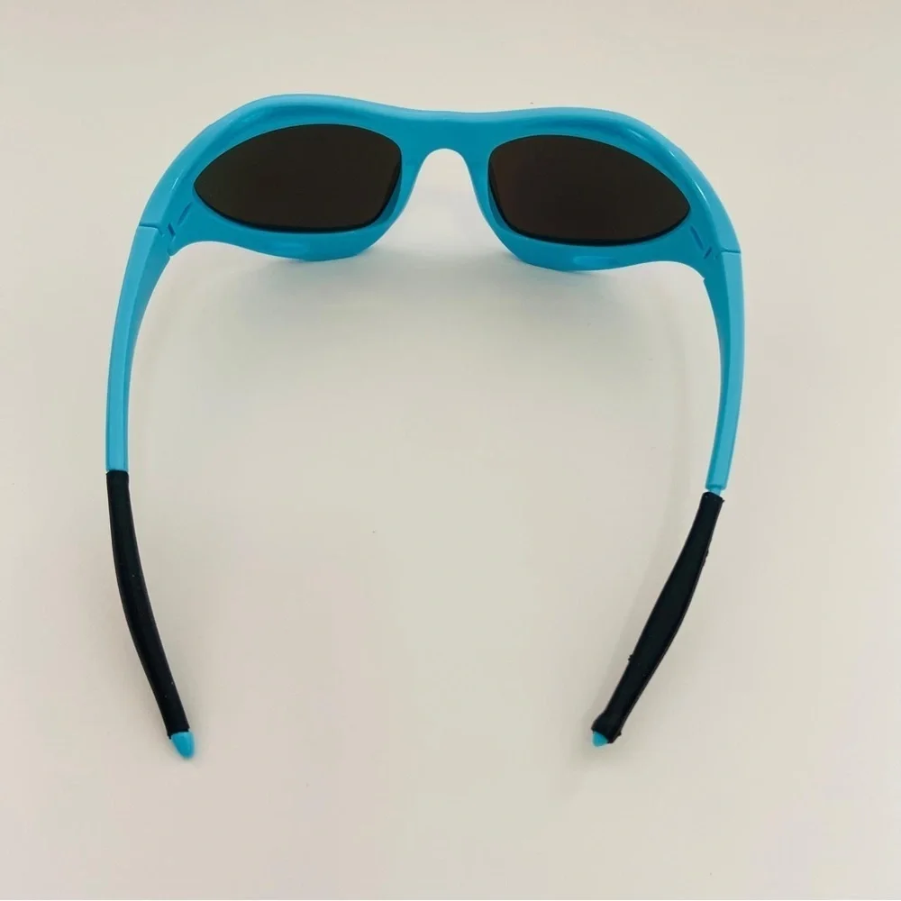 Steampunk chunky futuristic racing Running Fashion Sunglasses Glasses blue